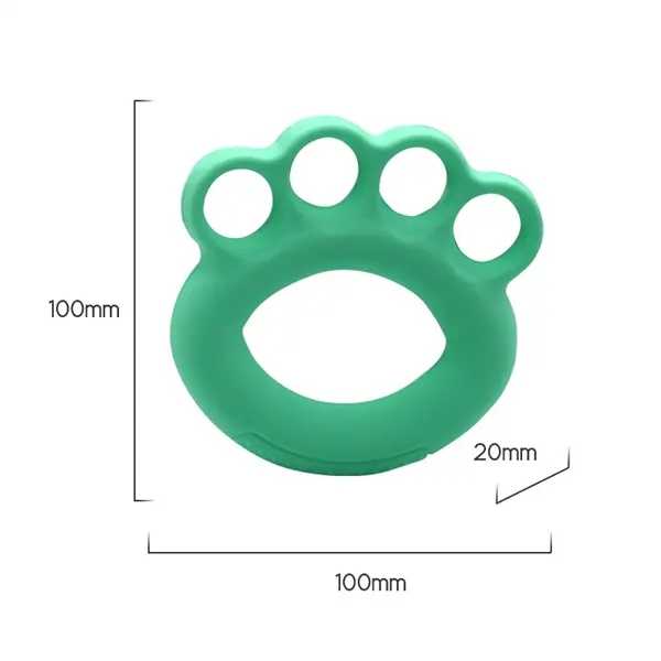 Four-finger Silicone Grip Trainer