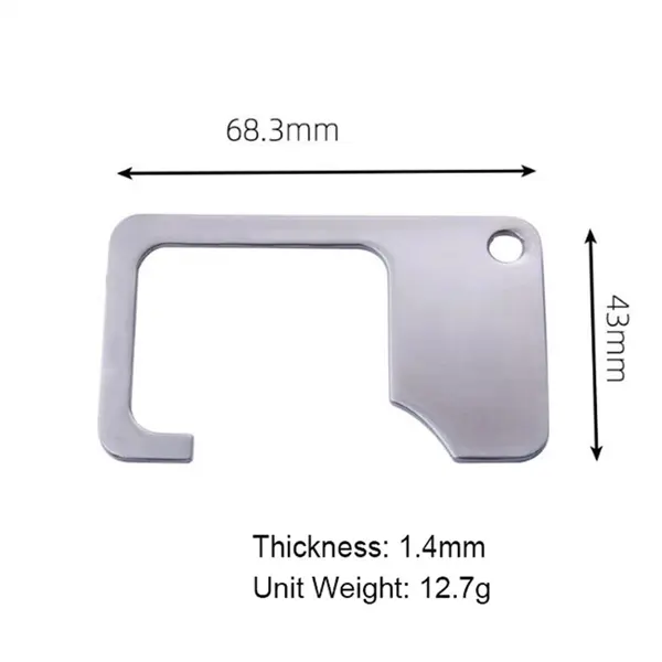 Alloy Germ Free Key