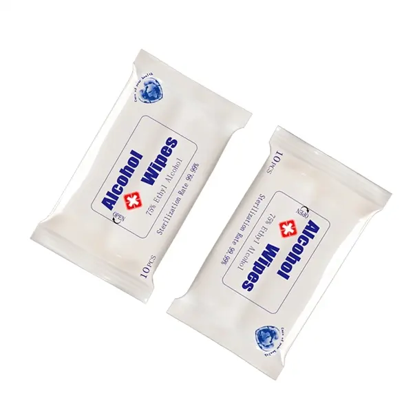 10 PCS 75% Alcohol Wipes
