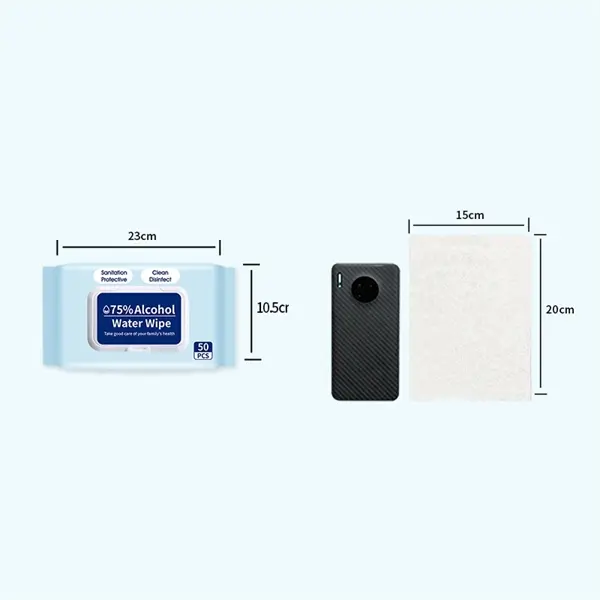 75% Wipes Disposable Cleaning Wipes(1 Packs,50 Wipes) Hand S