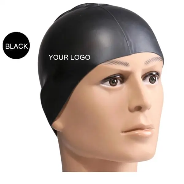 Adult Waterproof Silicone Swimming Cap