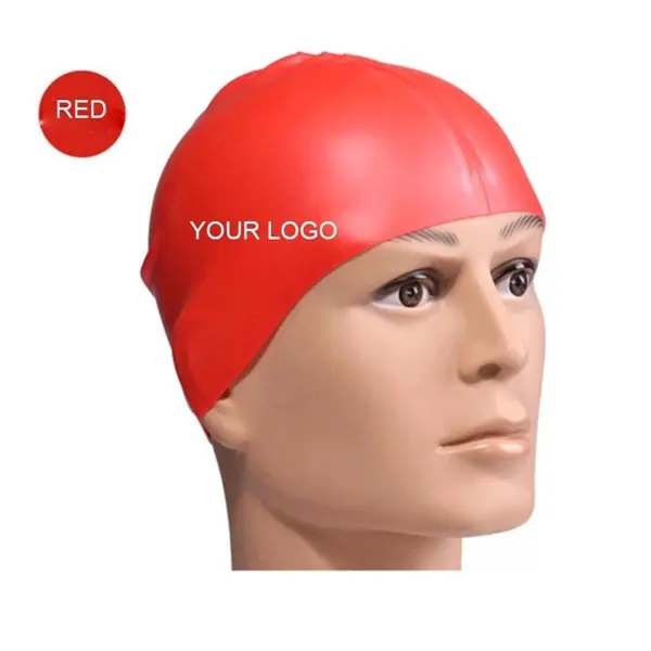 Adult Waterproof Silicone Swimming Cap