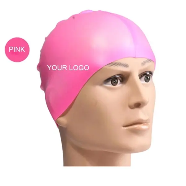 Adult Waterproof Silicone Swimming Cap
