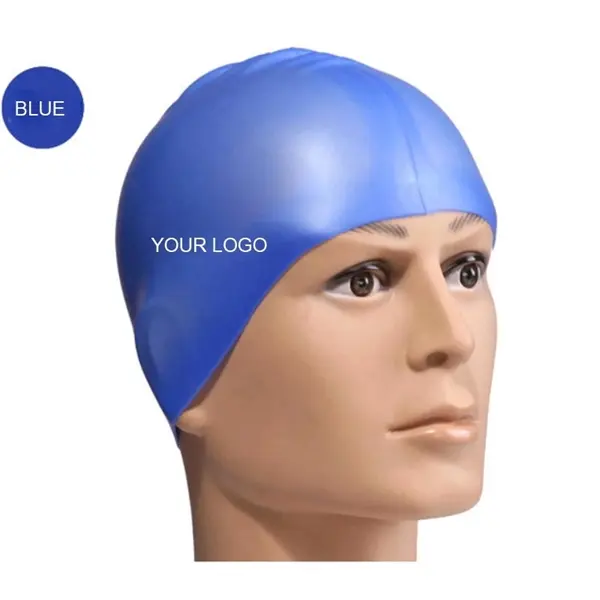 Adult Waterproof Silicone Swimming Cap