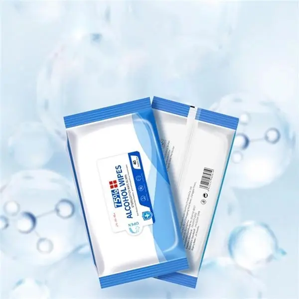 40Pcs 75% Alcohol Wipes