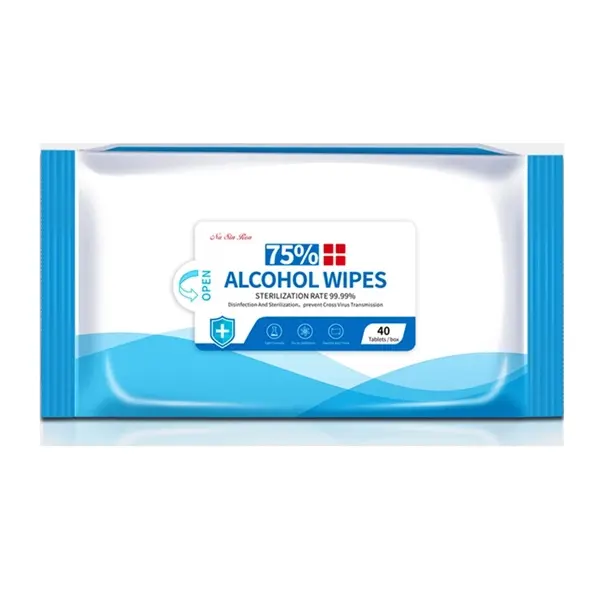 40 PCS 75% Alcohol Wipes