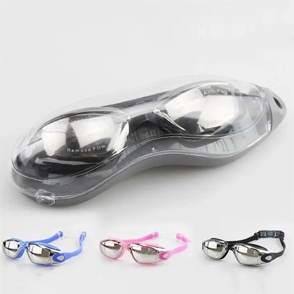 Swimming Goggles With Electroplated Lens