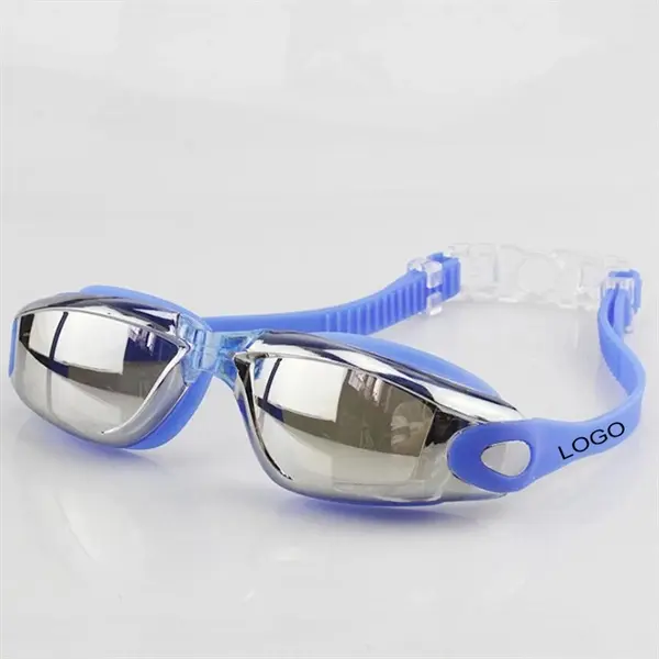 Swimming Goggles With Electroplated Lens