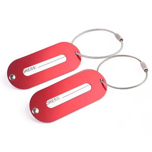 Aluminum Luggage Tag