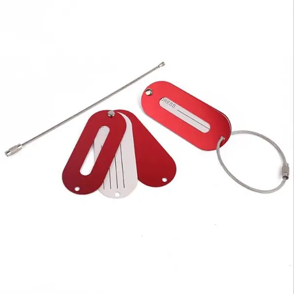 Aluminum Luggage Tag
