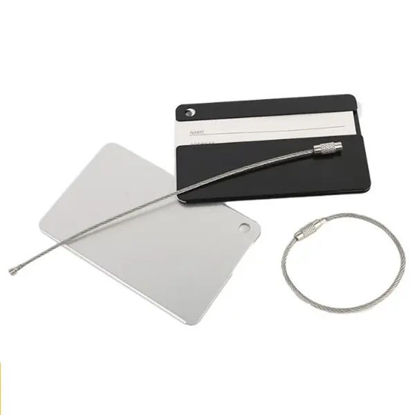 Aluminum Luggage Tag