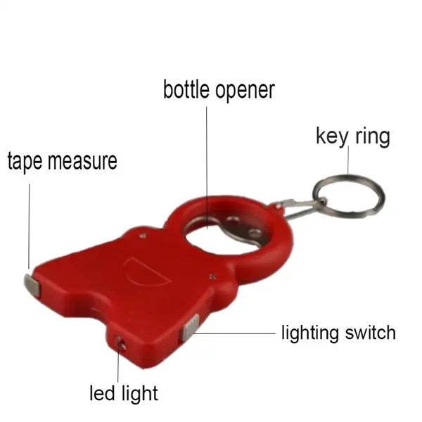 Multi-functional Bottle Opener Key Chain