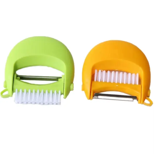 Multi-purpose Peeler With Brush