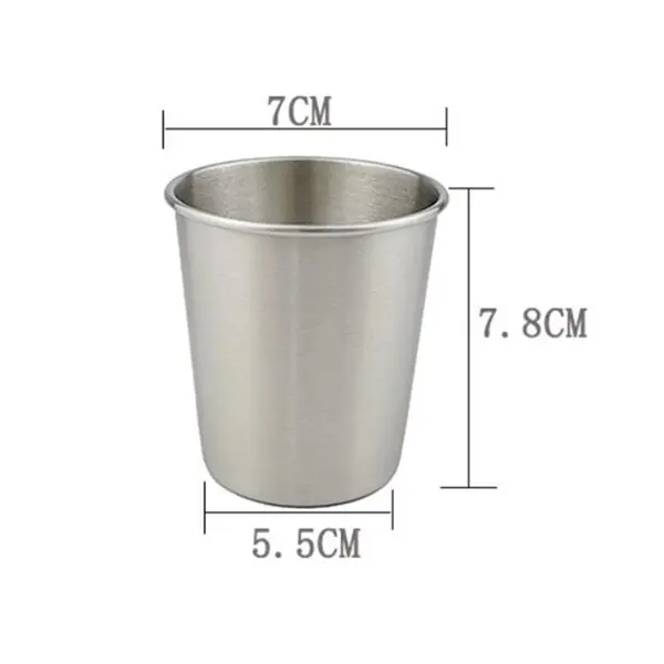 6.8 OZ Stainless Steel Beer Mugs