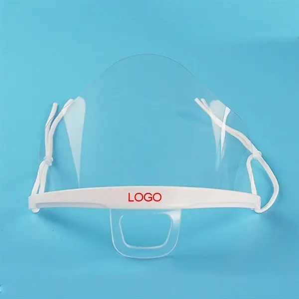 Plastic Face Shied Clear Mouth Mask