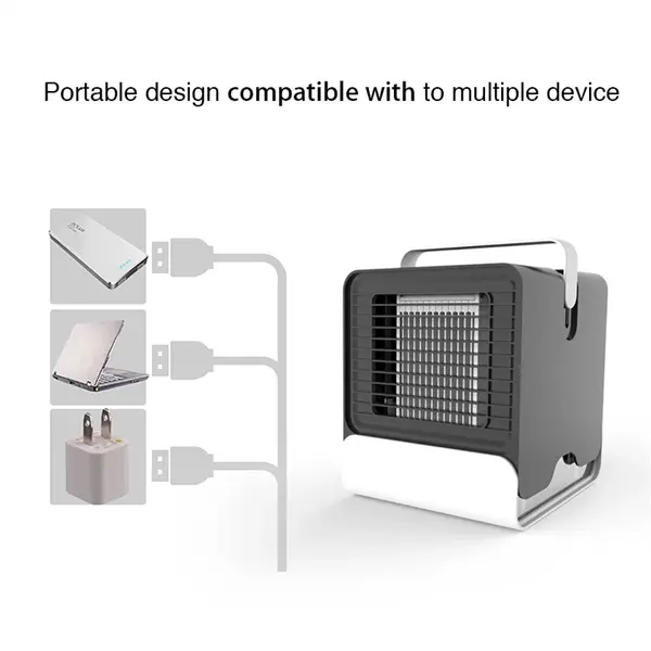 3 in 1 Mini USB Table Super Silence Cooler Fan and Humidifie