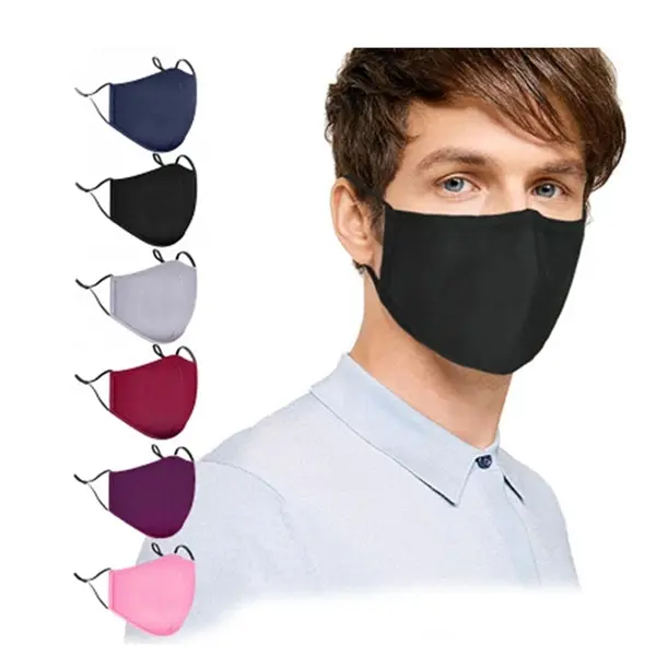3 layers Cotton Mask With Replaceable 2.5pm Filter Pouch