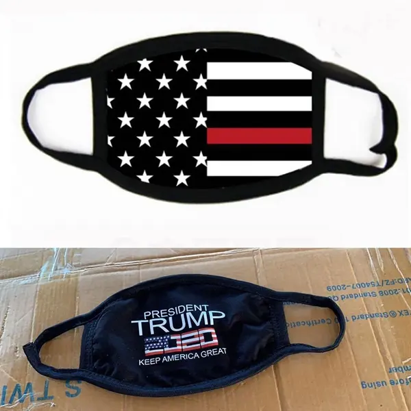 2 Ply Sublimated Polyester Face Mask