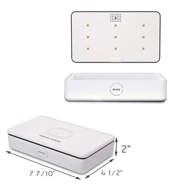 Mobile Phone Sterilization Box with wireless charger