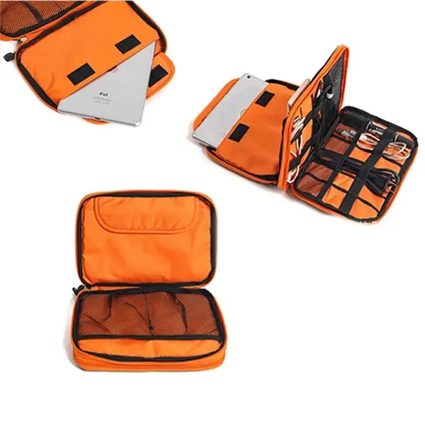 Double Layers Travel Digital Accessories Storage Bag