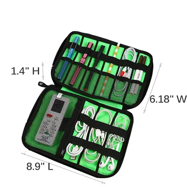 Portable Travel Electronics Accessories Organizer Bag