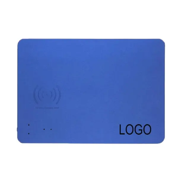 Ultra-Slim PU Wireless Charging Mouse Pad