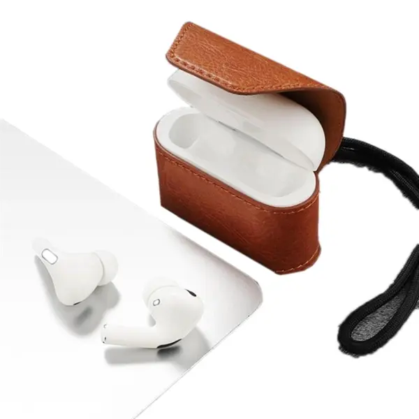 PU Magnetic Earphone Bag