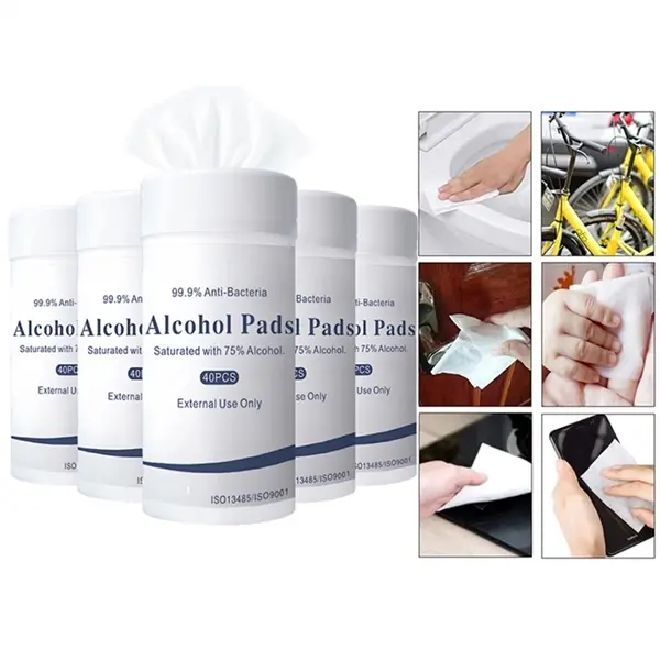 40Pcs Alcohol Wipes