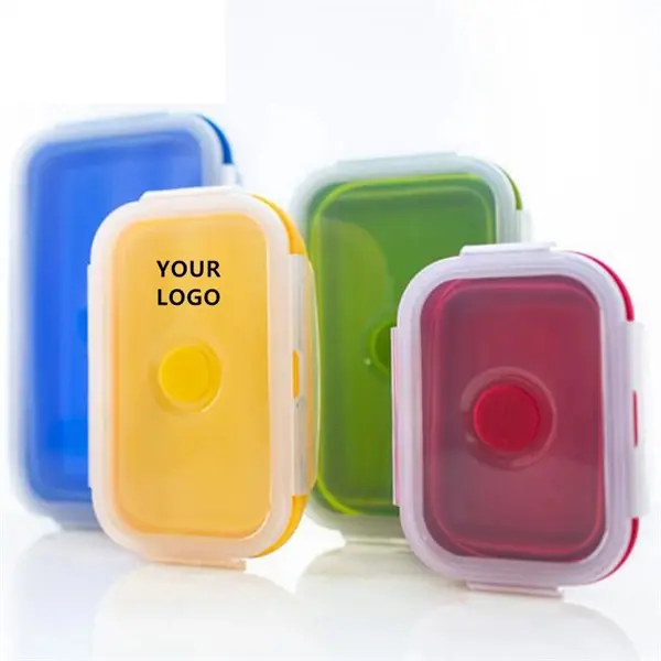 4 Pcs/Set Folding Food Storage Container