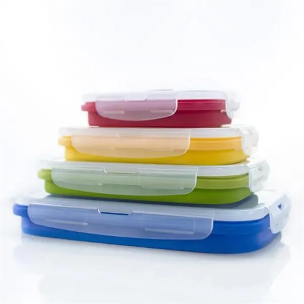 4 Pcs/Set Folding Food Storage Container
