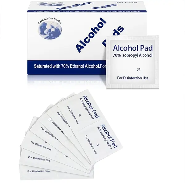 100pcs 75% Alcohol Wet Wipes