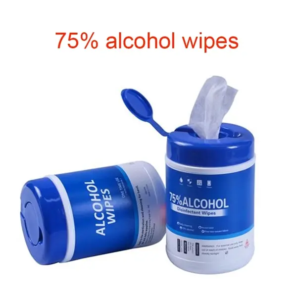 60pcs 75% Alcohol Wet Wipes