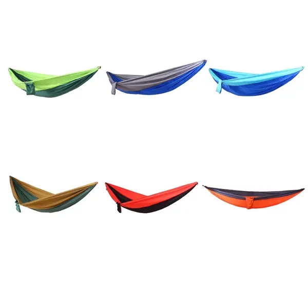 Colorblock Outdoor Double Hammock