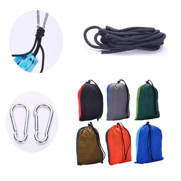 Colorblock Outdoor Double Hammock