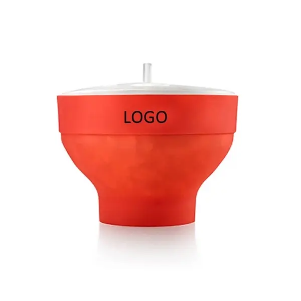 Collapsible Microwave Silicone Popcorn Bowl Maker