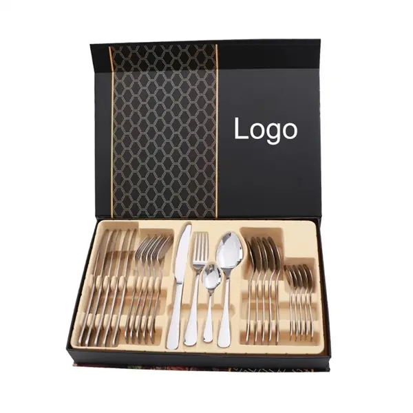 24 Pcs Stainless Steel Cutlery Set