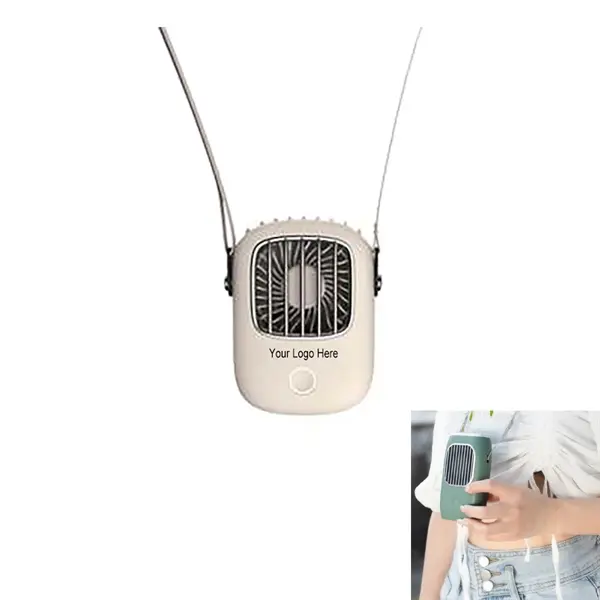 Dual Usb Neck Hanging Fan
