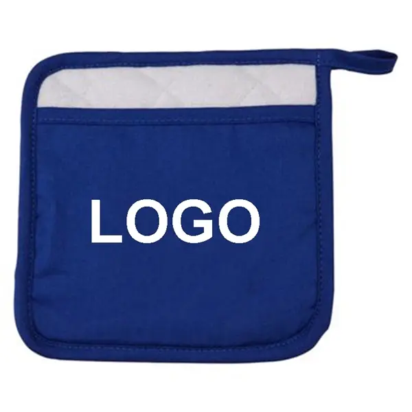 Quilted Cotton Canvas Pot Holder