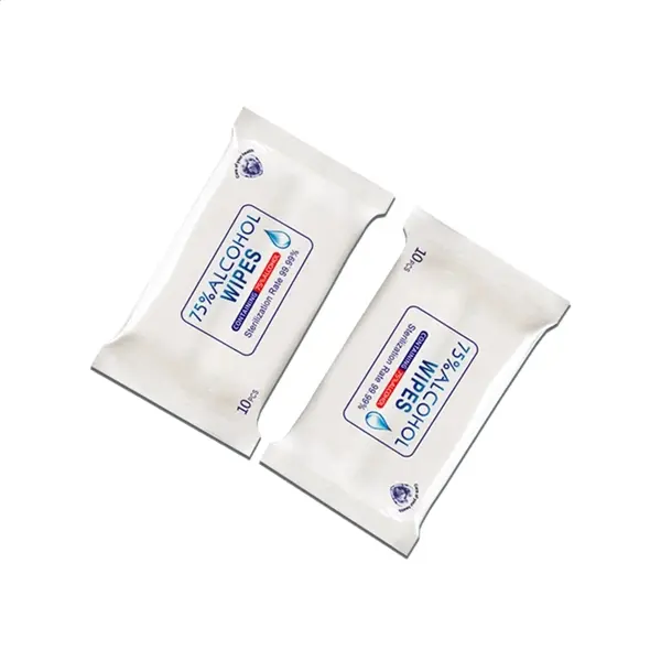 10 PCS 75% Alcohol Wipes
