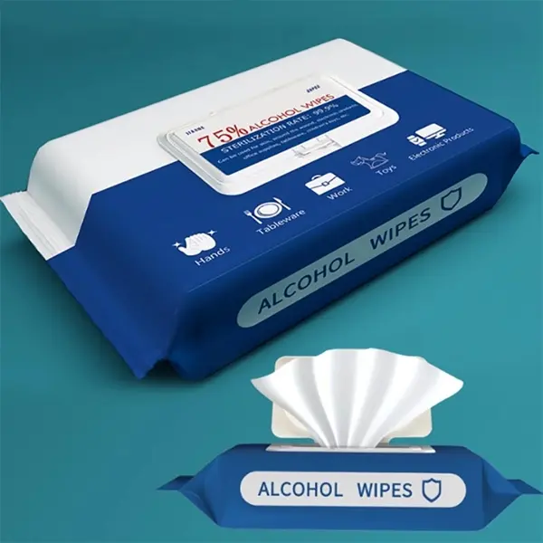 80 PCS 75% Alcohol Wipes
