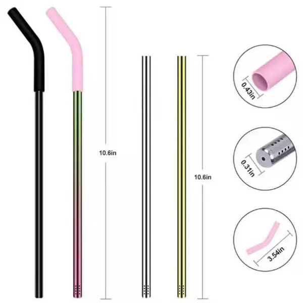 Stainless Steel Straw Kit
