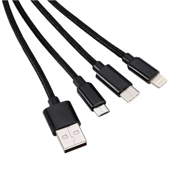 3 in 1 LED Charger Cable
