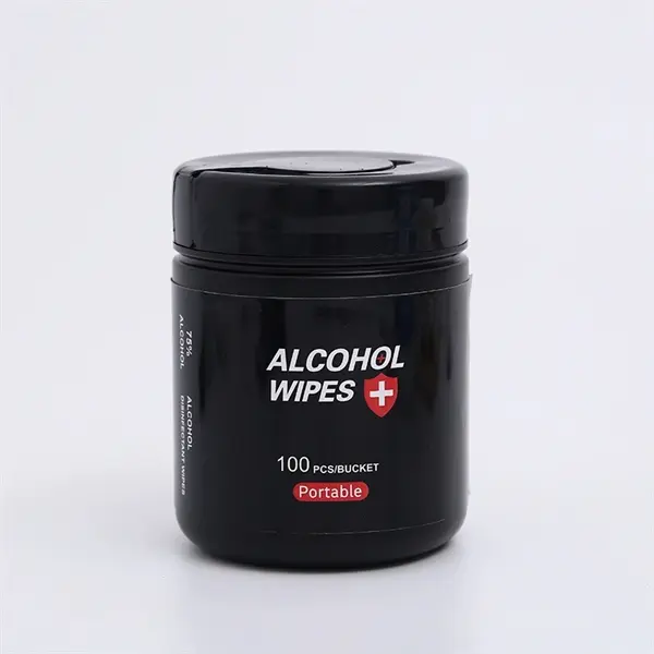 100pcs Barreled Alcohol Wipes