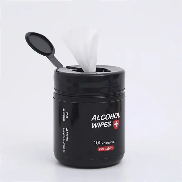 100pcs Barreled Alcohol Wipes