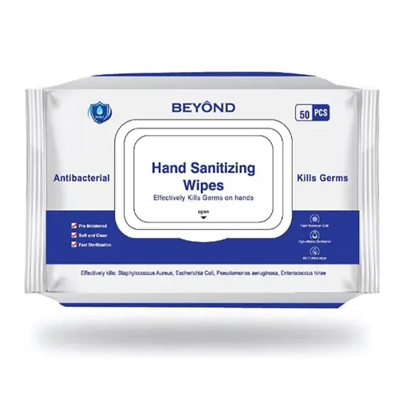 50pcs75% Antibacterial wipes