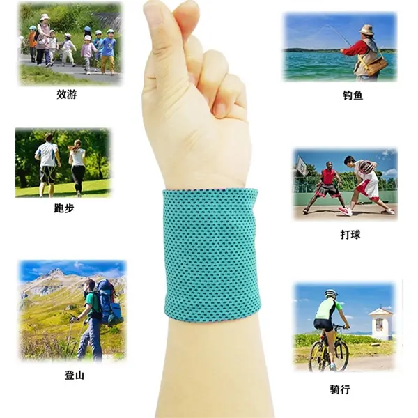 Summer Cool Sweatband for the Wrist