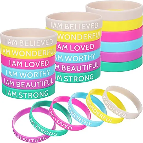 Christmas silicone wristband