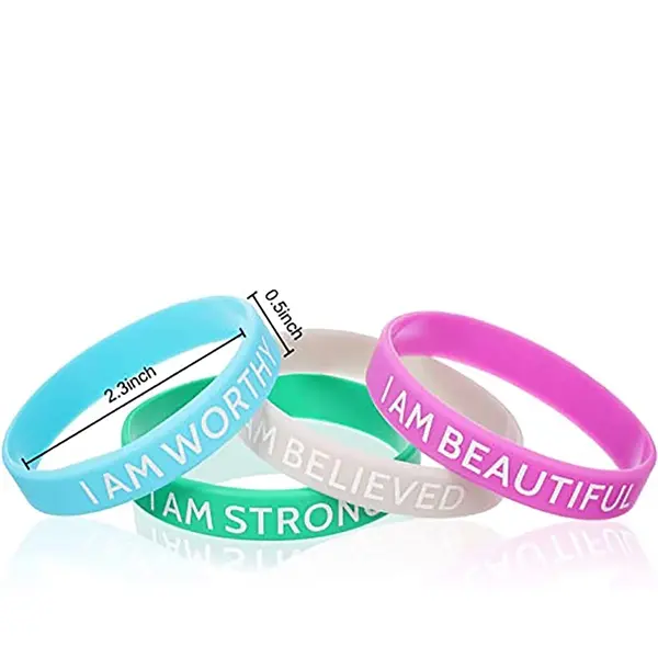 Christmas silicone wristband