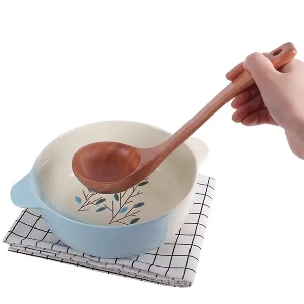 Organic Wooden Cooking Spatula&Spoon Set