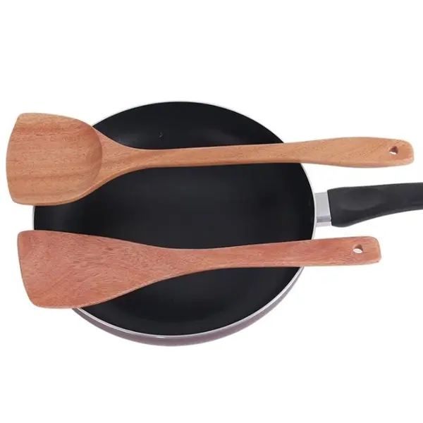 Organic Wooden Cooking Spatula&Spoon Set